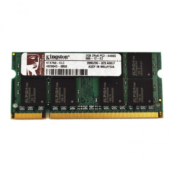 Memorie Laptop 2GB DDR2, Sodimm, PC2-6400S, 666, 800Mhz, diversi producator