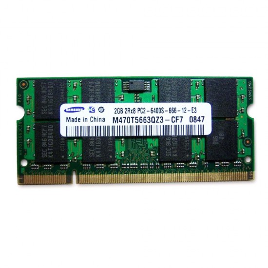 Memorie Laptop 2GB DDR2, Sodimm, PC2-6400S, 666, 800Mhz, diversi producator