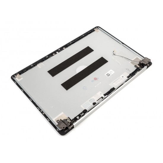 Capac Display cu balamale si cablu video Laptop, Dell, Vostro 5370, V5370, 0317GV, argintiu