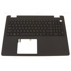 Carcasa superioara cu tastatura palmrest Laptop, Dell, Vostro 3500, 3501, (an 2021), NY3CT, 1FRFK, iluminata, neagra, fara port USB-C, layout US