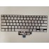 Tastatura Laptop, Asus, ZenBook 14 UX434F, UX434FA, UX434FL, UX434FAC, UX434FAW, UX434FLC, UX434I, UX434IQ, UX434FQ, iluminata, argintie, layout US