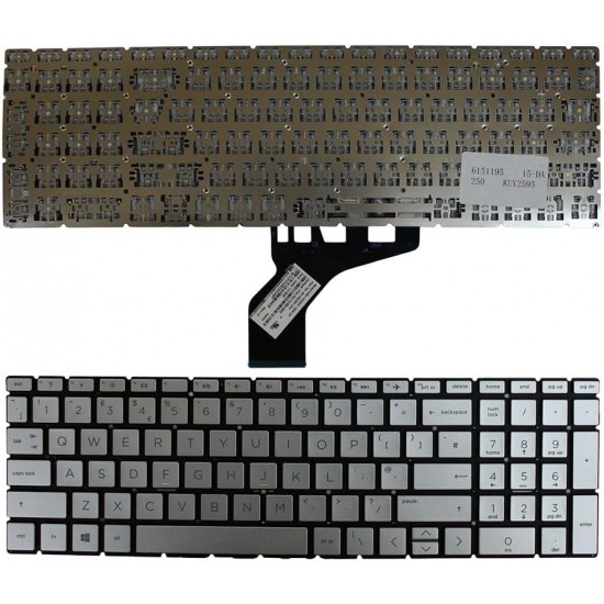 Tastatura Laptop, HP, Envy X360 17-U, M7-U, argintie, layout US