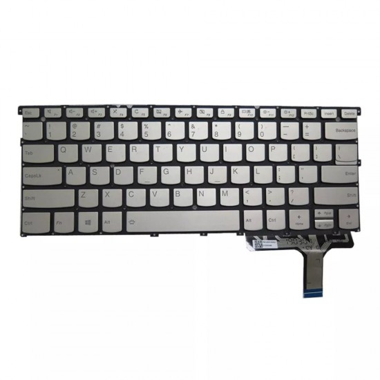 Tastatura Laptop, Lenovo, Yoga S940-14IWL Type 81Q7, iluminata, aurie, layout US