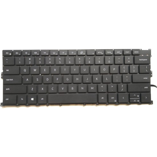 Tastatura Laptop, Dell, XPS 13 9300, 9310, P117G, iluminata, layout US