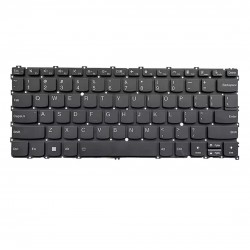 Tastatura Laptop, Lenovo, ThinkBook 13s G4 IAP Type 21AR, iluminata, neagra, layout US