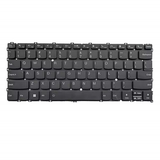 Tastatura Laptop, Lenovo, ThinkBook 13s G4 ARB Type 21AS, iluminata, neagra, layout US