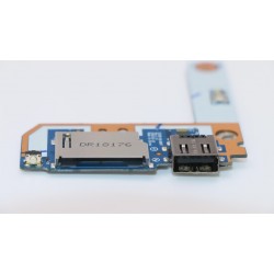 Modul pornire, usb si card reader Laptop, Lenovo, IdeaPad 530S-15IKB Type 81EV, 5C50R12213, NBX0001LS10, ES530, NS-B607