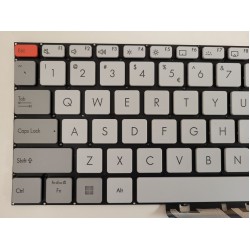 Tastatura Laptop, Asus, VivoBook Pro 16X M7600, M7600QA, M7600QC, M7600QE, M7600RE, gri, layout US