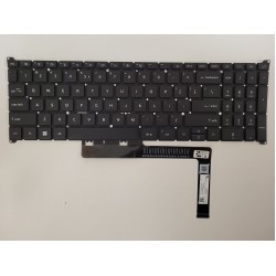 Tastatura Laptop, Acer, Aspire 5 A517-53, A517-53G, neagra, layout US