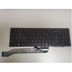 Tastatura Laptop Gaming, Dell, Alienware M17 R1, 1PGHR, 01PGHR, MPW23, 0MPW23, iluminata RGB, layout US