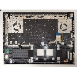 Carcasa superioara cu tastatura palmrest Laptop Gaming, Asus, ROG Strix G18 (2023) G814JV, G814JI, G814JY-1C, 6070B2292802, 90NR0CI1-R33UI1, 13NR0CG0M01011, 13NR0CI1P03011, iluminata, RGB 20 pini, layout US