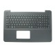 Carcasa superioara cu tastatura palmrest Laptop, Asus, F554, F554DA, F554DG, F554SJ, F554U, F554UA, F554UB, F554UF, F554UJ, F554UQ, F554YA, varianta plastic, neagra, layout US