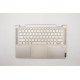 Carcasa superioara cu tastatura palmrest Laptop, Lenovo, Yoga C740-14IML Type 81TC, 5CB0U43983, AM1FG000110, auriu