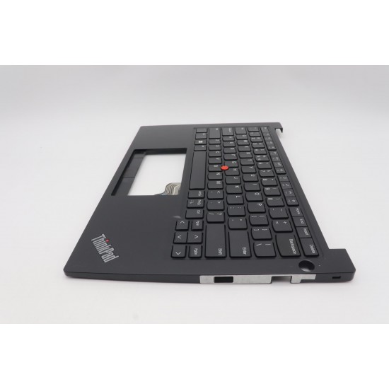 Carcasa superioara cu tastatura palmrest Laptop, Lenovo,  5M11L59745, 5M11L59746, 5M11Q08946, 5M11Q08948, 5M11Q08950, 5M11Q08952, 5M11L59743, 5M11L59744, AM2Y8000100, AM2Y8000200, iluminata, layout US