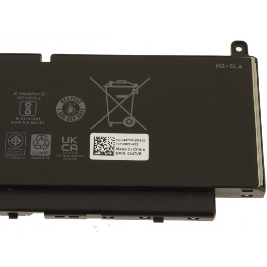 Baterie Laptop, Dell, Precision P44E, P93F, P44E001, P44E002, P93F001, P93F002, C903V, CR72X, 68ND3, 0CR72X, 068N03, 0447VR, 453-BBCQ, PKWVM, 11.4V, 5667mAh, 68Wh