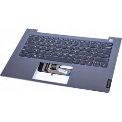 Carcasa superioara cu tastatura palmrest Laptop, Lenovo, ThinkBook 14-IIL Type 20SL, 5CB0W44405, 4FLVATALV20, iluminata, layout US