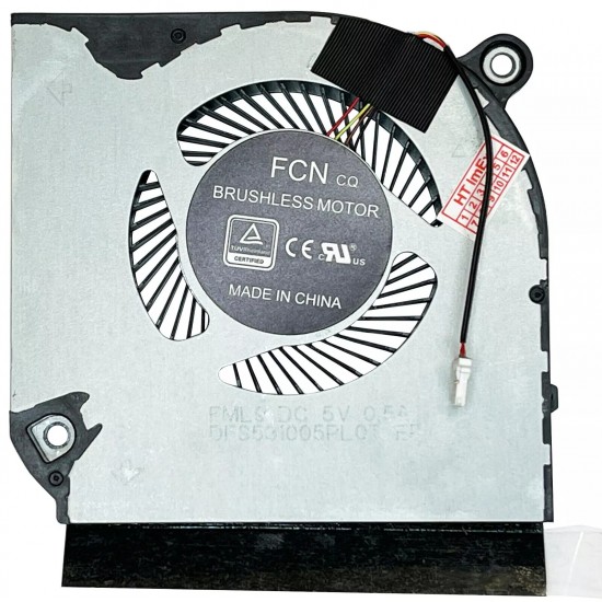 Cooler placa video Laptop Gaming, Acer, Nitro 5 AN517-41, AN517-52, AN517-53, AN517-54, 23.QB9N2.002, NS85C55-20H15, DC28000X0D0, DFS531005PL01 FML9, DC28000QEF0, 5V, 0.5A, GPU