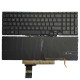 Tastatura Laptop Gaming, HP, Victus 15-FA, 15T-FA, TPN-Q278, iluminata, gri, layout US