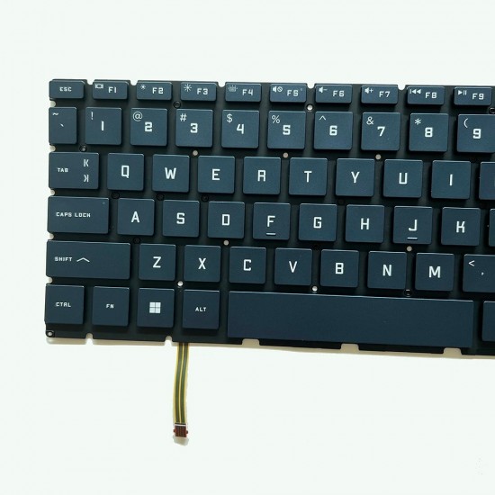 Tastatura Laptop Gaming, HP, Victus 15-FA, 15T-FA, TPN-Q278, iluminata, gri, layout US