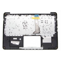 Carcasa superioara cu tastatura palmrest Laptop, Asus, VivoBook E402N, E402NA, 90NB0C53-R31US1, 13NB0C53AP0221, 13N0-UFA0321, albastru inchis, layout US