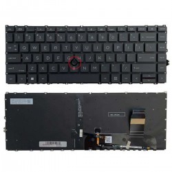 Tastatura Laptop, HP, ZBook Firefly 14 G8, iluminata, layout US