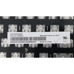 Tastatura Laptop, Lenovo, ThinkPad 13 Gen 2 Type 20J1, 20J2, layout UK