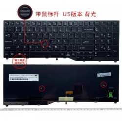 Tastatura Laptop, Fujitsu, Lifebook U759, U757, U758, layout US