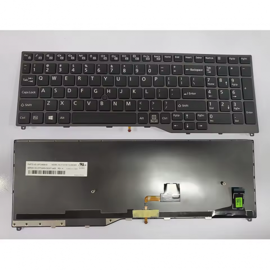 Tastatura Laptop, Fujitsu, Lifebook E458, E459, E558, E559, layout US