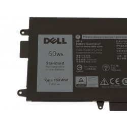 Baterie Laptop 2-in-1, Dell, Latitude K5XWW, 0K5XWW, N18GG, 725KY, 7.6V, 7500mAh, 60Wh Baterie Laptop 2-in-1, Dell, Latitude K5XWW, 0K5XWW, N18GG, 725KY, 7.6V, 7500mAh, 60Wh