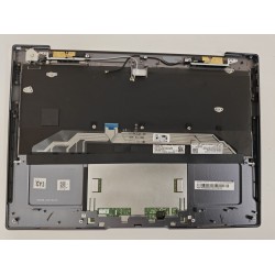 Carcasa superioara cu tastatura palmrest Laptop, Huawei, MateBook X Pro MACH-W29, MACH-W29C, MACH-W29BL, MACH-W19, MACH-W19C, MACH-W19LWX9, MACHD-WFE9, iluminata, gri, layout UK Carcasa superioara cu tastatura palmrest Laptop, Huawei, MateBook X Pro MACH-W29, MACH-W29C, MACH-W29BL, MACH-W19, MACH-W19C, MACH-W19LWX9, MACHD-WFE9, iluminata, gri, layout UK