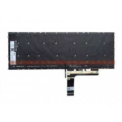 Tastatura Laptop, Lenovo, Yoga Pro 9 16IRP8 Type 83BY, iluminata, Luna Grey, layout US