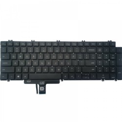 Tastatura Laptop, Dell, 0N7N16, N7N16, 0RHGTP, RHGTP, PK133MM1B00, 0RHGDM, RHGDM, NSK-QZABW 01, 490.0M607.0201, iluminata, layout US