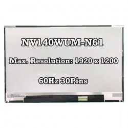 Display Laptop, Fujitsu, LifeBook U9413, NV140WUM-N61 V.3, 14 inch, FHD  1920x1200, IPS, 60Hz, 30 pini