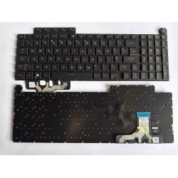 Tastatura Laptop Gaming, Asus, ROG Strix SCAR 18 G834J, G834JY, G834JYR, G834JZ, G834JZR, iluminata, RGB, 20 pini, layout US