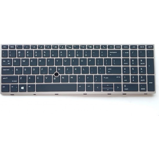 Tastatura Laptop, HP, EliteBook L14366-001, L11999-001, 6037B0136101, iluminata, layout US