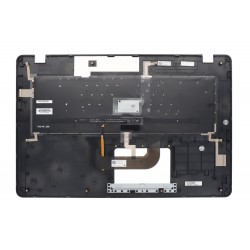 Carcasa superioara cu tastatura palmrest Laptop, Asus, VivoBook 17 R702B, R702BA, R702M, R702MA, R702MB, R702N, R702NA, R702NC, X705QA-1B, 90NB0MN2-R31US1, 13N1-2FA0211, iluminata, layout US