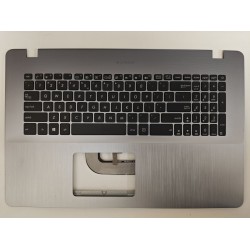 Carcasa superioara cu tastatura palmrest Laptop, Asus, VivoBook 17 R702B, R702BA, R702M, R702MA, R702MB, R702N, R702NA, R702NC, X705UA-1B, 90NB0EV2-R35UI0, 13N1-2FA0211, layout US, SH