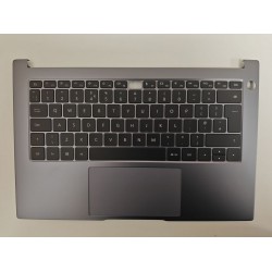 Carcasa superioara cu tastatura palmrest Laptop, Huawei, Honor MagicBook 14 Nobel-WAE9AHN, NBL-WAQ9R, NBL-WAQ9R, NBB-WAH9, NBL-WAQ9RP, NBB-WAP9R, NBB-WAE9P, NBB-WAH9P, NbB-WAH9Q, iluminata, layout US