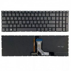 Tastatura Laptop, HP, ProBook 470 G10, iluminata, gri, layout US