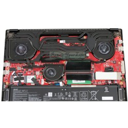 Cooler procesor Laptop Gaming, Asus, ROG Flow X16 GV601R, GV601RE, GV601RM, GV601RW, GV601V, GV601VI, GV601VU, GV601VV, 13NR0AP0T02011, DFSCK221051825-FPCF, 6033B0111201, 12V, 1A, CPU
