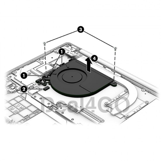 Cooler Laptop, HP, 14-EG, EG50040S1-CV30-S9A, 6033B0119601, 5V, 0.5A