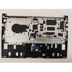 Carcasa superioara cu tastatura palmrest Laptop, Huawei, Honor MagicBook 14 Nobel-WAE9AHN, NBL-WAQ9R, NBL-WAQ9R, NBB-WAH9, NBL-WAQ9RP, NBB-WAP9R, NBB-WAE9P, NBB-WAH9P, NbB-WAH9Q, 51661NUD, iluminata, argintie, layout UK