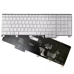 Tastatura Laptop, Dell, Alienware 17 R5, 062W10, iluminata RGB, alba, layout US Tastatura Laptop, Dell, Alienware 17 R5, 062W10, iluminata RGB, alba, layout US
