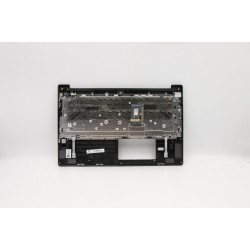 Carcasa superioara cu tastatura palmrest Laptop, Lenovo, Yoga IdeaPad S740-15IRH Type 81NY, 81NW, 5CB0W43541, AM2GL000300, AM2GL000B00, Iron Grey, iluminata, layout US