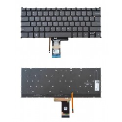 Tastautra Laptop, Lenovo, IdeaPad Slim 3 14IRH8 Type 83EL, iluminata, gri, layout US