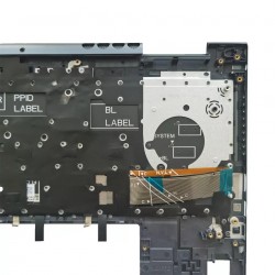 Carcasa superioara cu tastatura palmrest Laptop, Dell, Inspiron 16 7610, YRKJM, 0YRKJM, 0MH1FG, MH1FG, 460.0N306.0001, pentru placa video RTX 3050, iluminata, layout US Carcasa superioara cu tastatura palmrest Laptop, Dell, Inspiron 16 7610, YRKJM, 0YRKJM, 0MH1FG, MH1FG, 460.0N306.0001, pentru placa video RTX 3050, iluminata, layout US