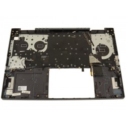 Carcasa superioara cu tastatura palmrest Laptop, Dell, Inspiron 16 7610, YRKJM, 0YRKJM, 460.0N306.0001, 460.0N306.0014, pentru placa video RTX 3060, iluminata, layout US Carcasa superioara cu tastatura palmrest Laptop, Dell, Inspiron 16 7610, YRKJM, 0YRKJM, 460.0N306.0001, 460.0N306.0014, pentru placa video RTX 3060, iluminata, layout US