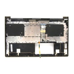 Carcasa superioara cu tastatura palmrest Laptop, Lenovo, Yoga Creator 7-15IMH05 Type 82DS, 5CB0Z31021, 4BLS5TALV10, FALS5001010, Dark Moss, iluminata, layout US