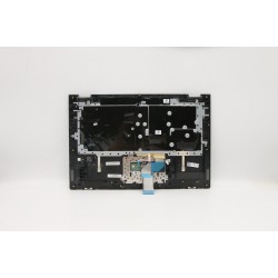 Carcasa superioara palmrest cu tastatura Laptop, Lenovo, FLEX-15IWL Type 81SR, 5CB0S17610, AM2G9000100, iluminata, layout US