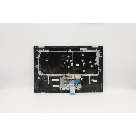 Carcasa superioara palmrest cu tastatura Laptop, Lenovo, FLEX-15IML Type 81XH, 5CB0S17610, AM2G9000100, iluminata, layout US